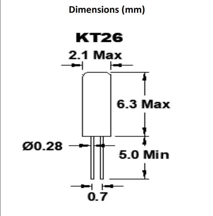 FKT26，NC26LF尺寸